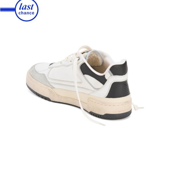 GOLDEN GOOSE Italy Leather Forty2 Sport Casual Sneakers - Picture 2 of 2